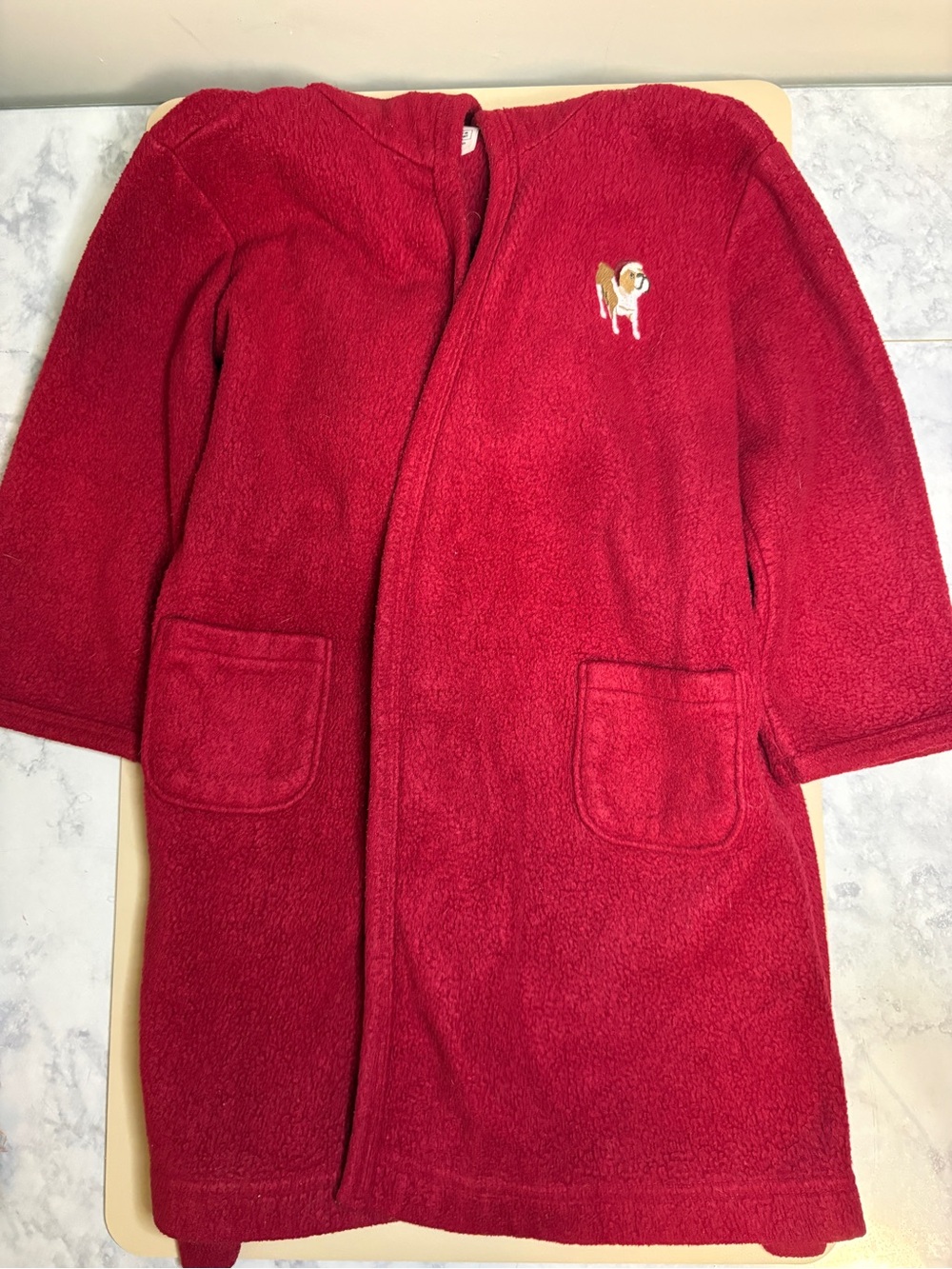 GAP Red Fleece Kids' Robe